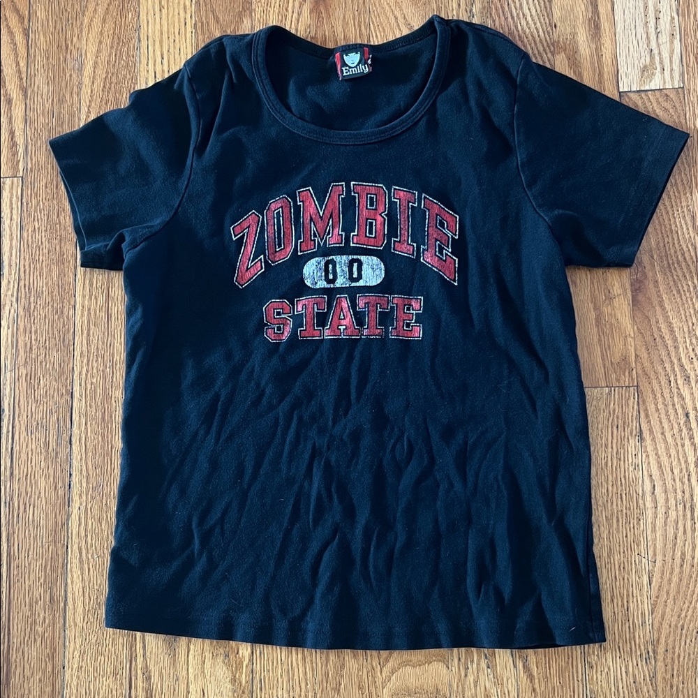 Vintage Emily The Strange “Zombie State” tee. Size large